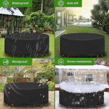 (185cm*95cm) Garden Furniture Cover, Large Outdoor Table Cover For Patio Furniture Cover, Garden Table Set Cover