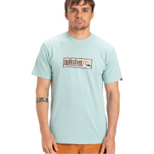 (L, Aquifer) Quiksilver Mens Evo Endless Short Sleeve T-Shirt