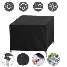 (135*135*75cm) Outdoor Furniture Covers Oxford Fabric Garden Lawn Patio Furniture Covers