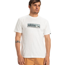 (2XL, Snow White) Quiksilver Mens Evo Endless Short Sleeve T-Shirt