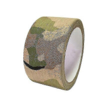 Military Camouflage Adhesive Tape for Hunting Gear, Heavy Duty Waterproof Wrap for Outdoor Survival and Equipment Repair 25-26