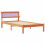 VidaXL vidaXL Bed Frame with Headboard Wax Brown 90 x 190 cm Solid Pine Wood 5