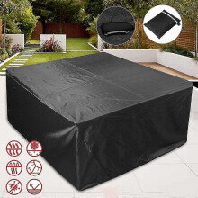 127x127x74cm Patio Furniture Covers, Outdoor Furniture Covers Made Of 210d Duty