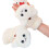 (White) Women\'s Warm Convertible Fingerless Mittens 2