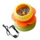 Bead Threading Device Electric Beader Efficient Craftwork Tool Craft Bead Needle Sewing Bead Hand Tool for Hand-Making  Orange 1
