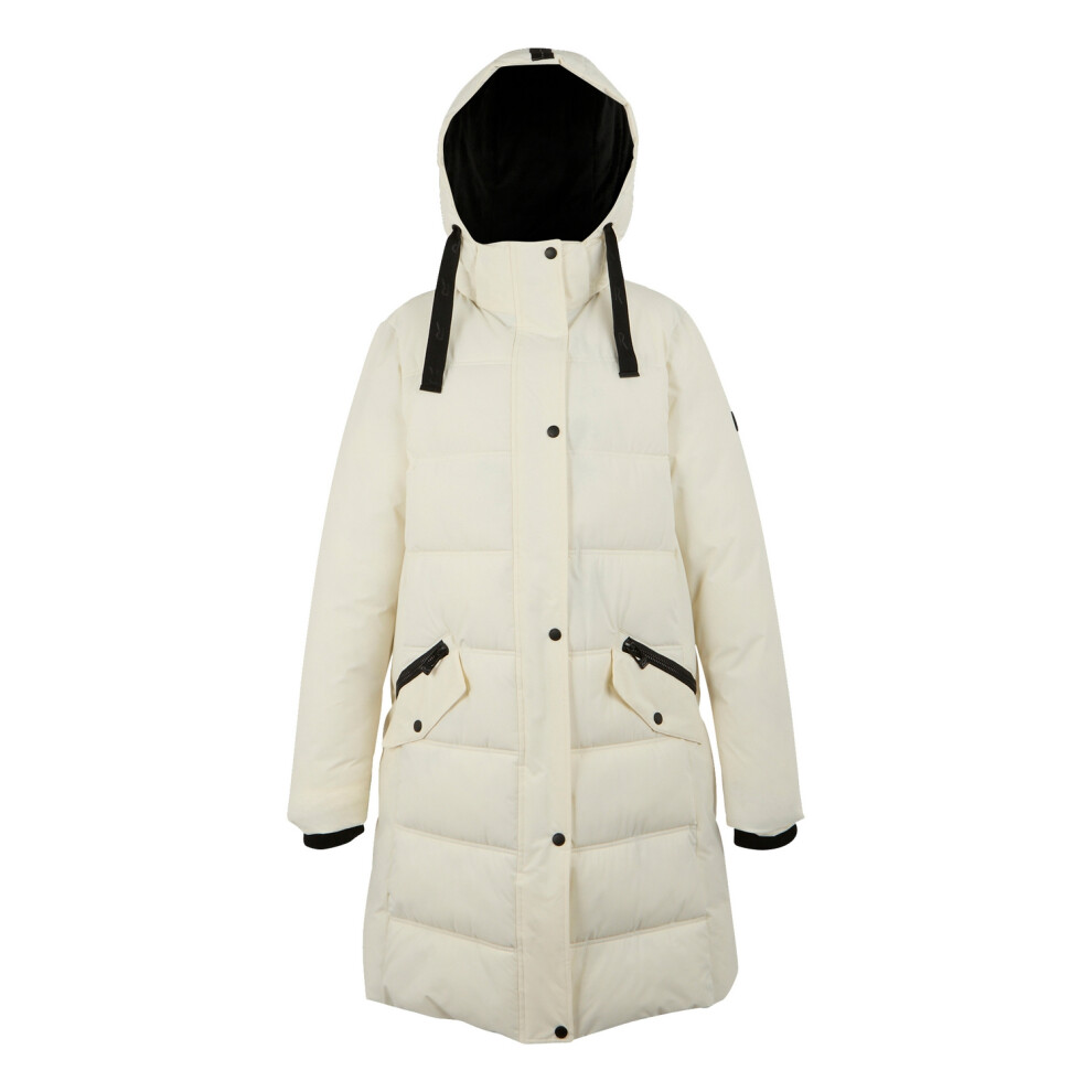 Regatta (14 Uk, Stone White/Black) Womens/Ladies Eryn Padded Jacket