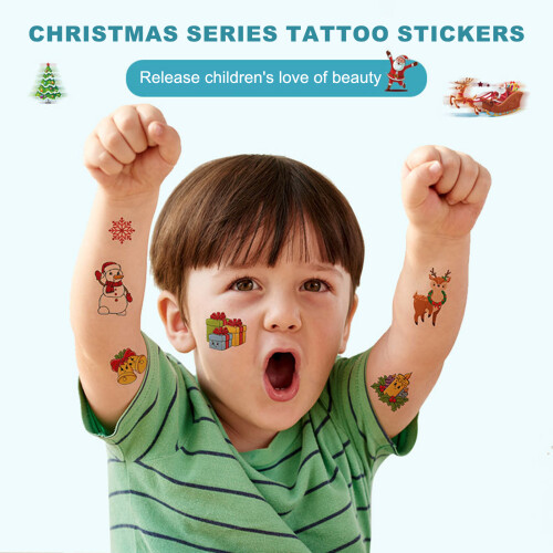 (K) Xmas Temporary Tattoo Stickers