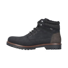 Bottes d'hiver - RIEKER - Noir - Doublure en laine d'agneau - Membrane TEX - Talon bloc 30 mm