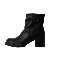 Bottines à talon - FINDLAY - Findlay - Noir - Synthétique - Talon large