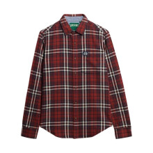 Chemise Manche Longue SuperDry Bucheron - Rouge