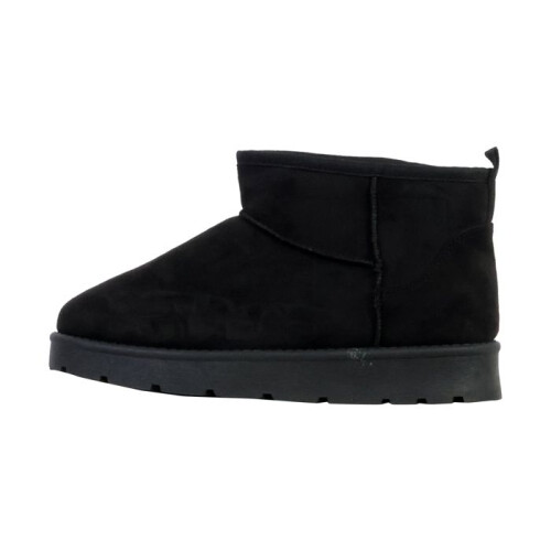 Bottines à Enfiler Super Mode - Noir