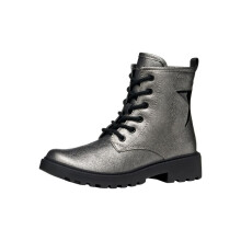 Bottes à Lacets Geox Casey - Graphite-Noir