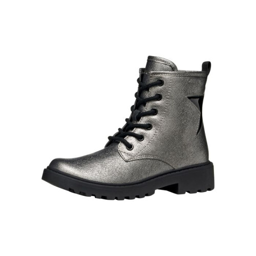Geox Bottes à Lacets Geox Casey - Graphite-Noir