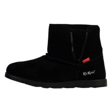 Boots - KICKERS - Aldiza - Cuir - Fourrure imitation - Zip