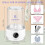 Portable Mini Washing Machine Usb Powered  1L Capacity Small Folding Washer Compact Travel Laundry M 5