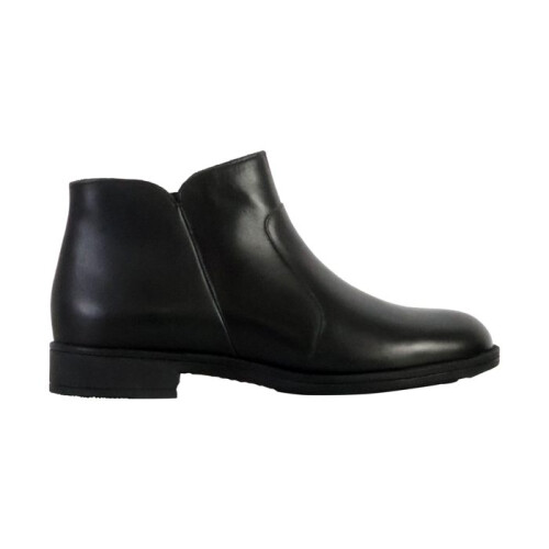 Geox Bottine Plate Cuir Geox Jaylon 2 Smo.Lea - Noir 1