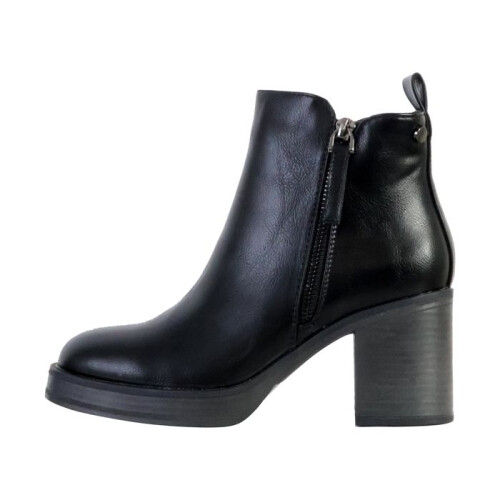 Bottines à Zip The Divine Factory - Noir