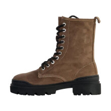 Bottines Cuir Emilie Karston Mauve - Taupe
