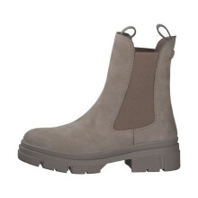 Bottines - TAMARIS - Femme - Cuir - Marron - Talon bloc 5 cm