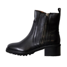 Bottines Cuir Emilie Karston Settia - Noir lisse