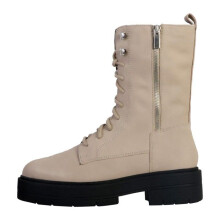 Bottine Cuir Geox Spherica EC7 Smo.Lea - Beige