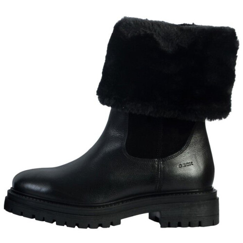 Geox Bottes Cuir Geox Iridea - Noir