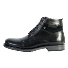 Boots - REDSKINS - Nissa - Cuir - Noir - Talon compensé 3 cm