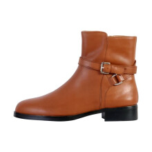 Bottines Cuir The Divine Factory Alénoa - Camel