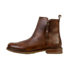 Bottines à Zip Super Mode - Marron