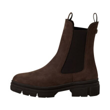 Bottes Chelsea Cuir Tamaris - Mocca Nubuc
