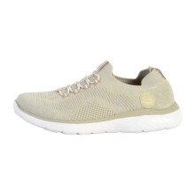 Basket - RIEKER - Knitup - Beige - Femme - Lacets élastiques - Confort exceptionnel