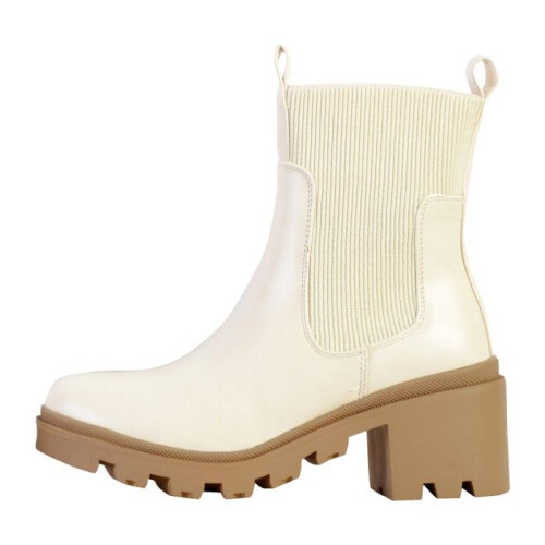 Boots à Talons The Divine Factory - Beige