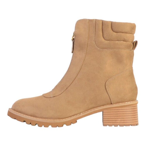 Boot à Zip The Divine Factory - Beige