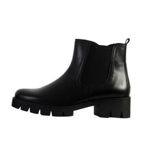 Bottine Cuir Gabor foulard - Noir