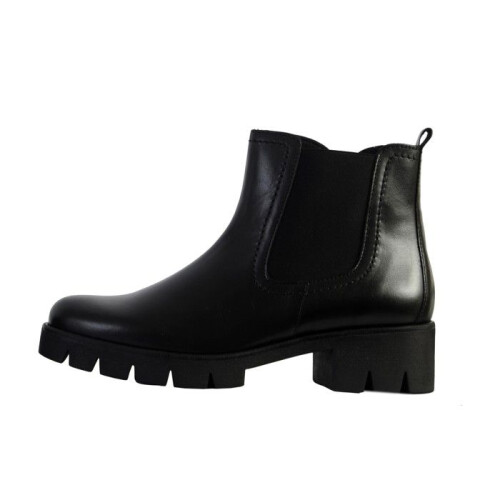 Bottine Cuir Gabor foulard - Noir