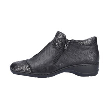 Boot Cuir Rieker Flowerrido - Noir