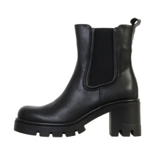 Bottines à Zip Super mode - Noir
