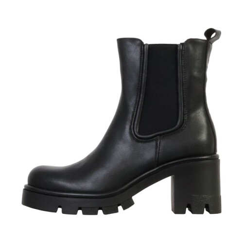 Bottines à Zip Super mode - Noir