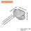 Stainless Steel Kitchen Strainer with Handle (50) 7