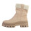 Boots à Zip The Divine Factory - Beige 1