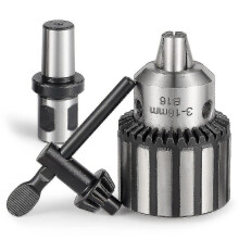 Duty 1/2 Inch (1-1m) Chuck with 3/4 Inch Weldon Shank Adapter