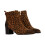 Bottines à Talon Cuir Emilie Karston Aurelie - Léopard 3