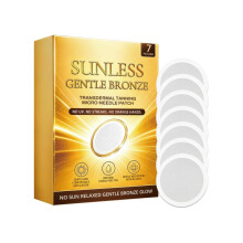 Summer Outdoor Self Tanning Patches Breathable Lightweight Tanning Stickers Natural Bronze Skin Tan Patches