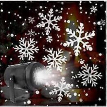 Christmas Snowflake Projector Lights Rotating Christmas Projector Light Outdoor Indoor, Ip65 Weather