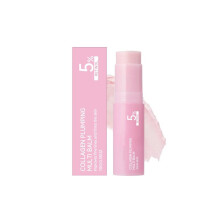 Pink Lightweight Moisturizing Stick - Nourishing Face & Neck Balm for Dry Skin/ Silky Smooth & Elastic
