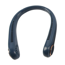 Bladeless Neck Fan Bendable Frost Cooling Mini Silent Brushless Motor Silicone Plated