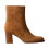 Bottines à Talon Cuir Findlay - Camel 2