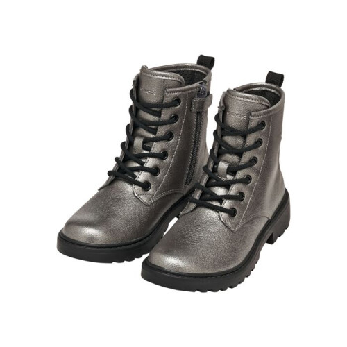 Geox Bottes à Lacets Geox Casey - Graphite-Noir 2