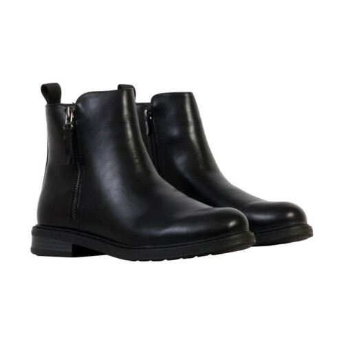 Bottines à Zip Super Mode - Noir 2