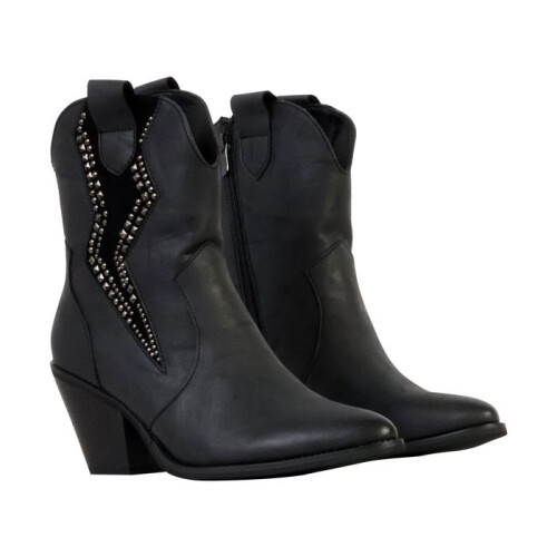 Bottines à Zip Super Mode - Noir 2